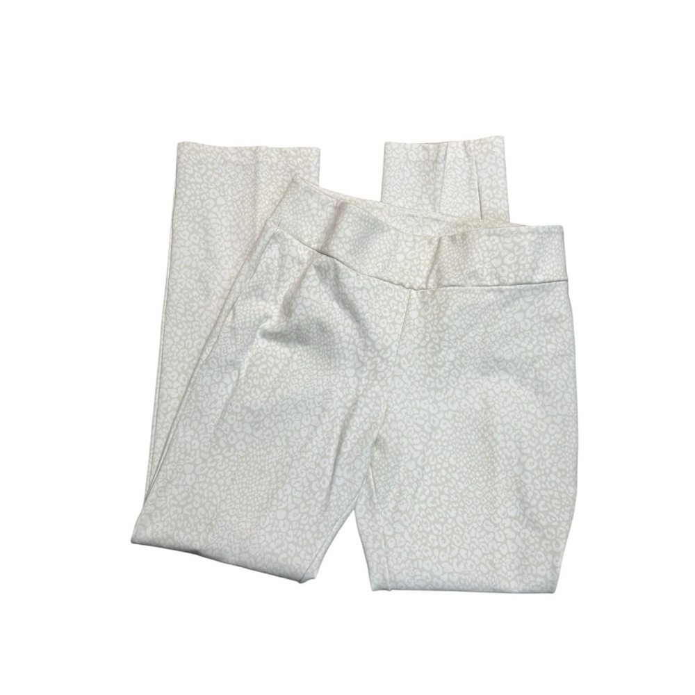Soft Surroundings White Cream Knit Pull On Pants Large